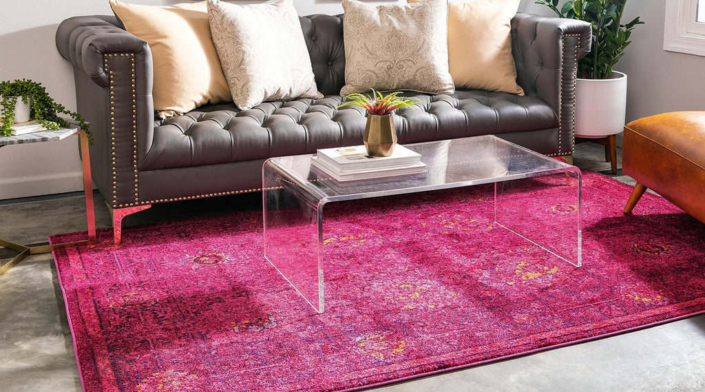 Vintage Botanical Traditional Runner Rug