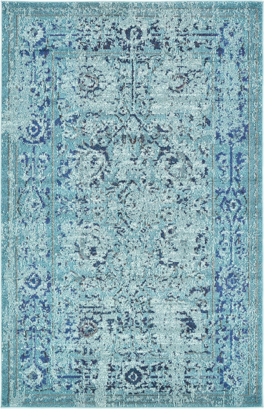 Vintage Botanical Traditional Runner Rug