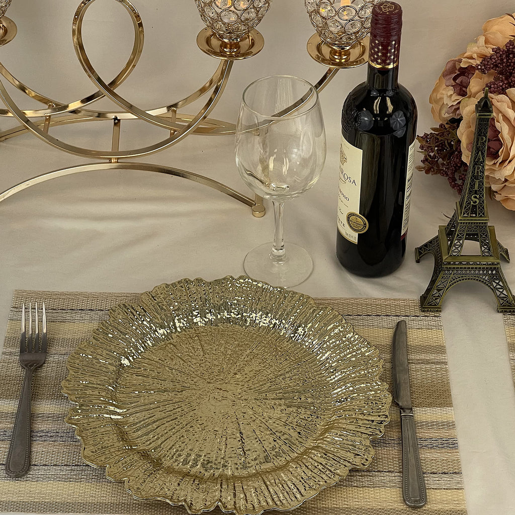 Heavy Quality Round Charger Plates