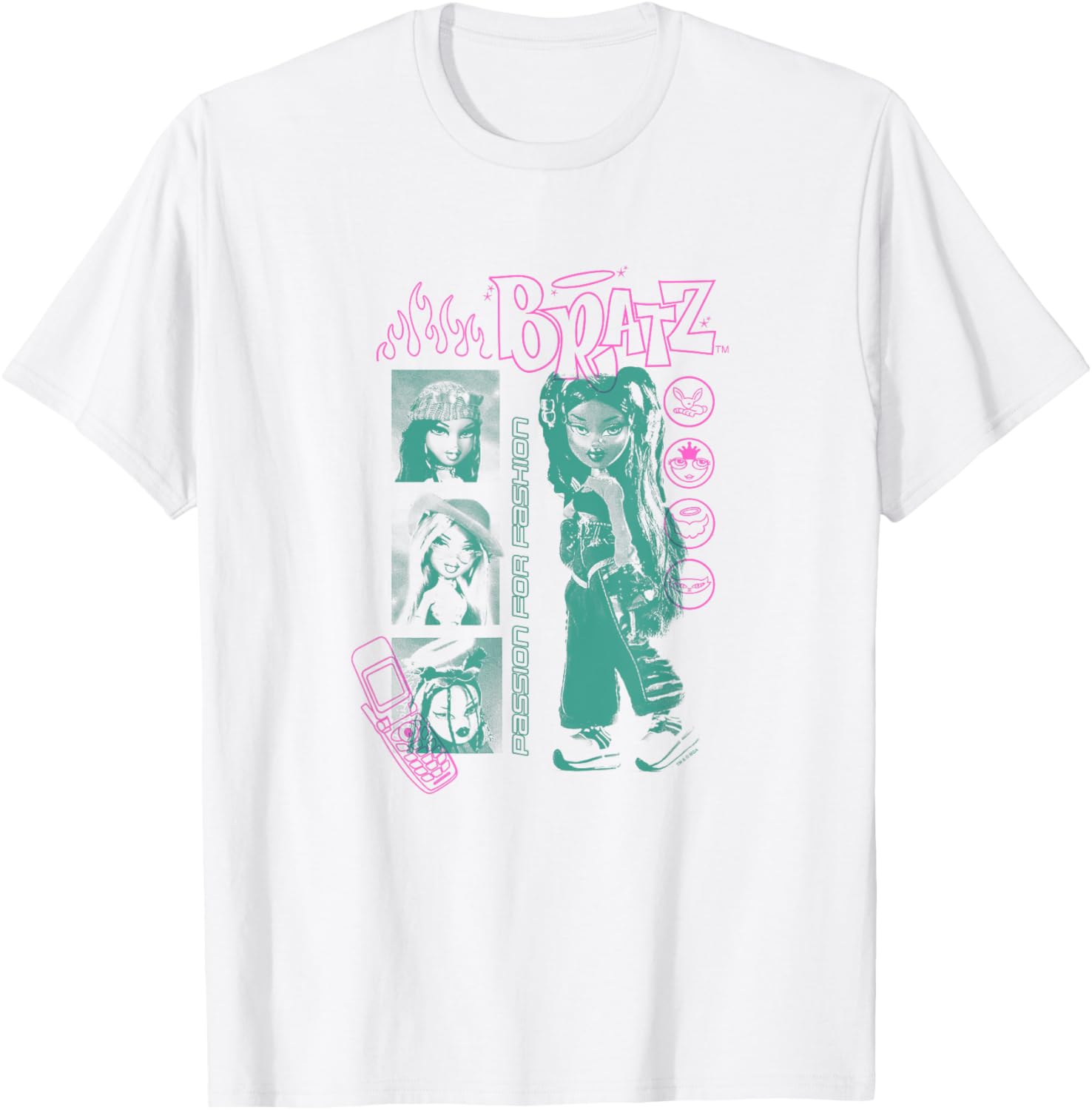 Bratz Passion For Fashion Bratz Panels T-Shirt