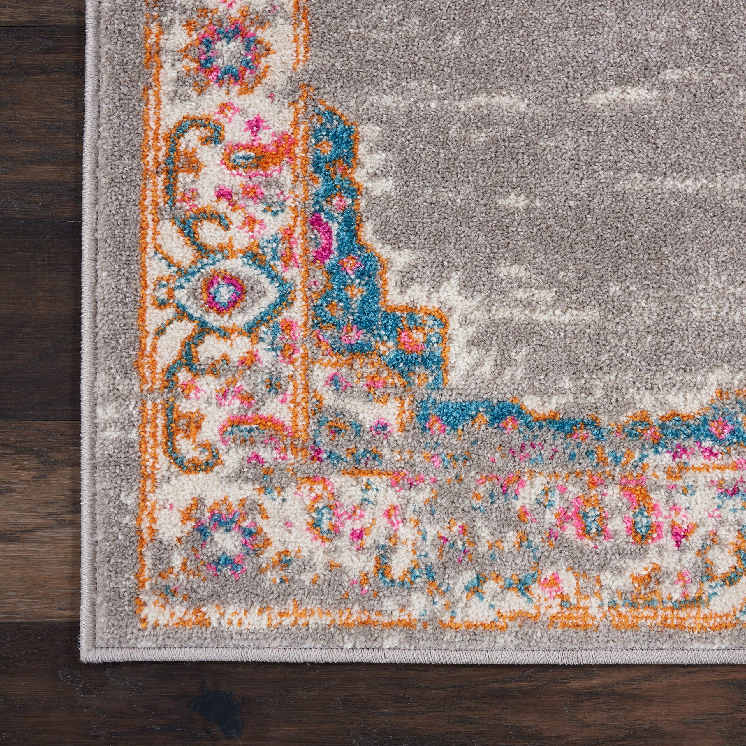 Traditional Boho Area Rug - Easy Cleaning, Non Shedding, Bed Room, Living Room, Hallway