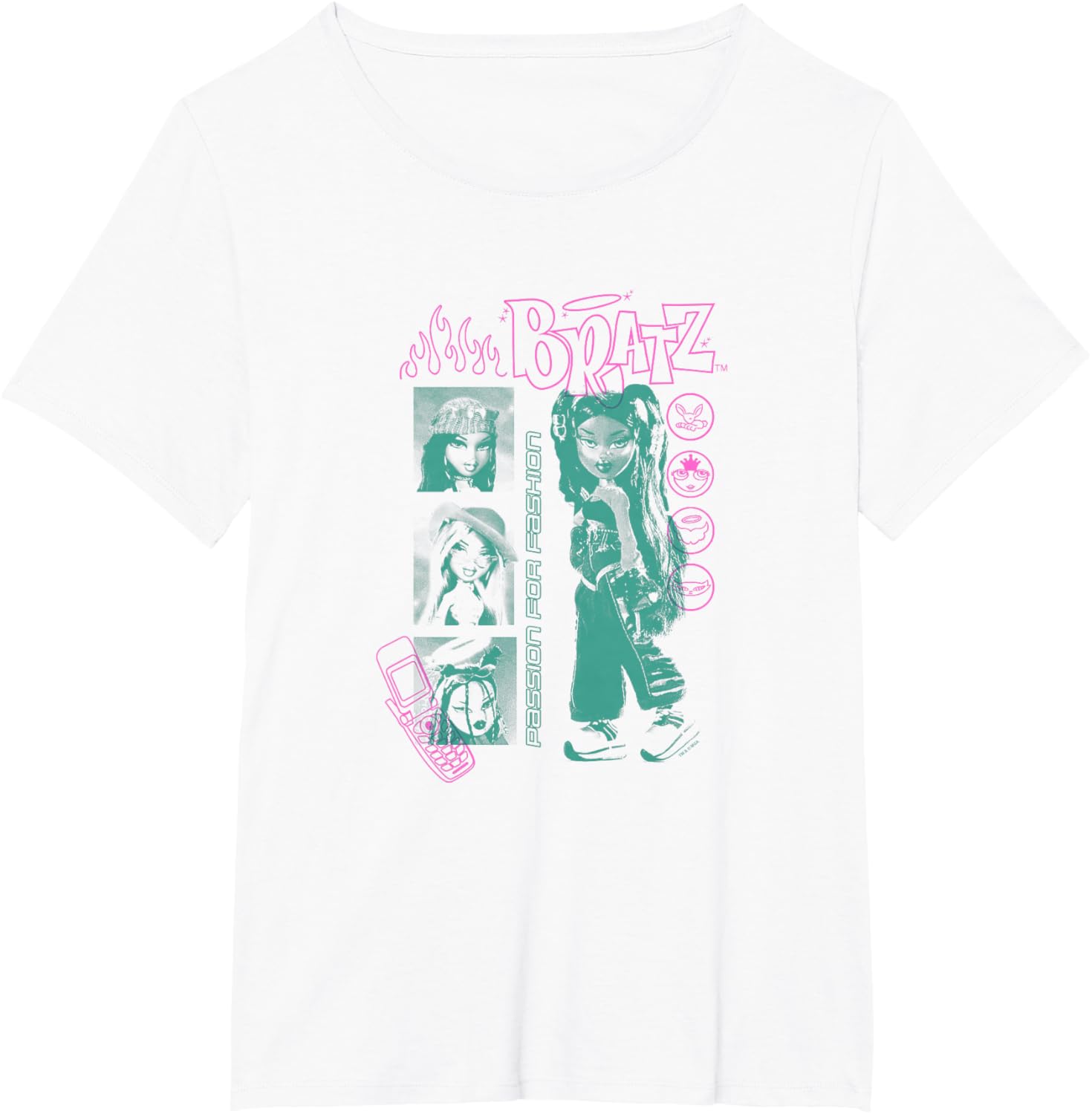 Bratz Passion For Fashion Bratz Panels T-Shirt