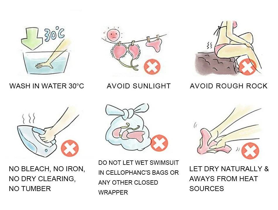 Pink Dot Print Cover-Ups Sexy Bikini Set Bathing Suit Swimming Mesh Dress