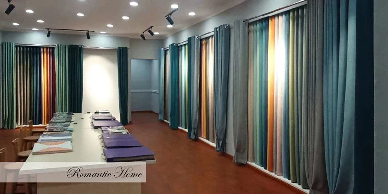 French Pink Lace Cute Strawberry Sequin Lace Curtains