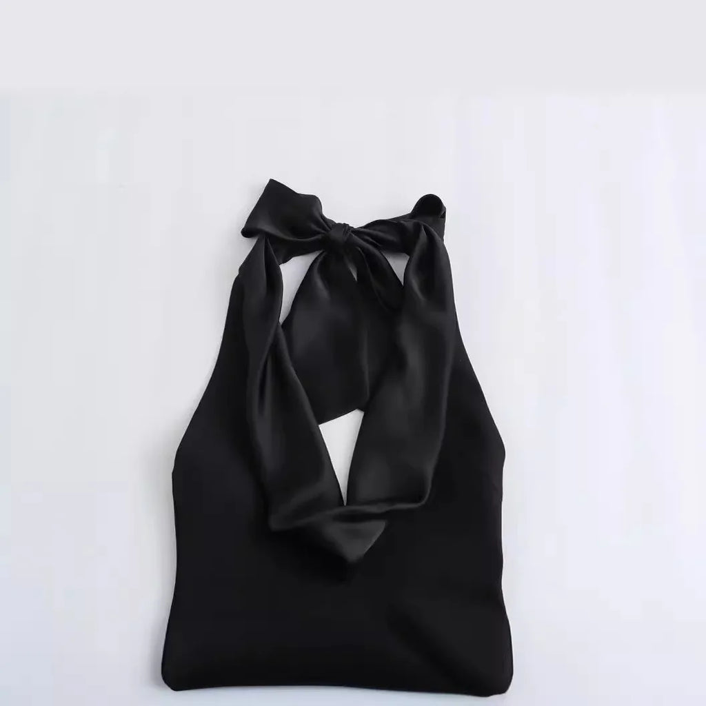 Swinging Collar Casual Midi Dress For Women Backless Lace Dress