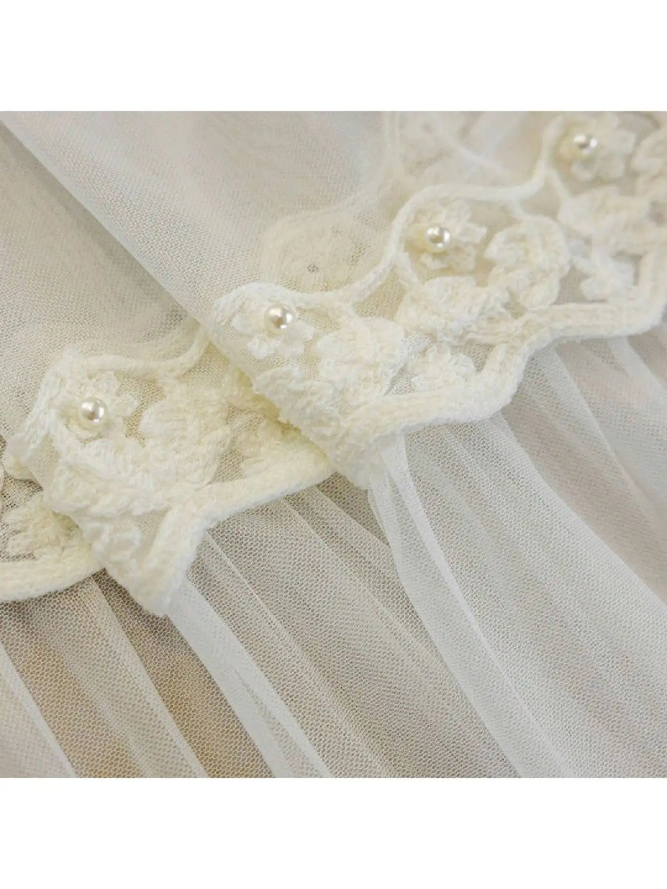 Elegant Home l French Lace Embroidered Flower Luxury Sheer Curtains