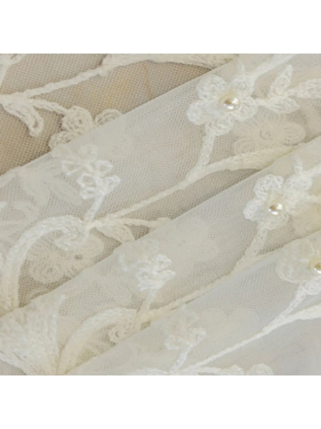 Elegant Home l French Lace Embroidered Flower Luxury Sheer Curtains