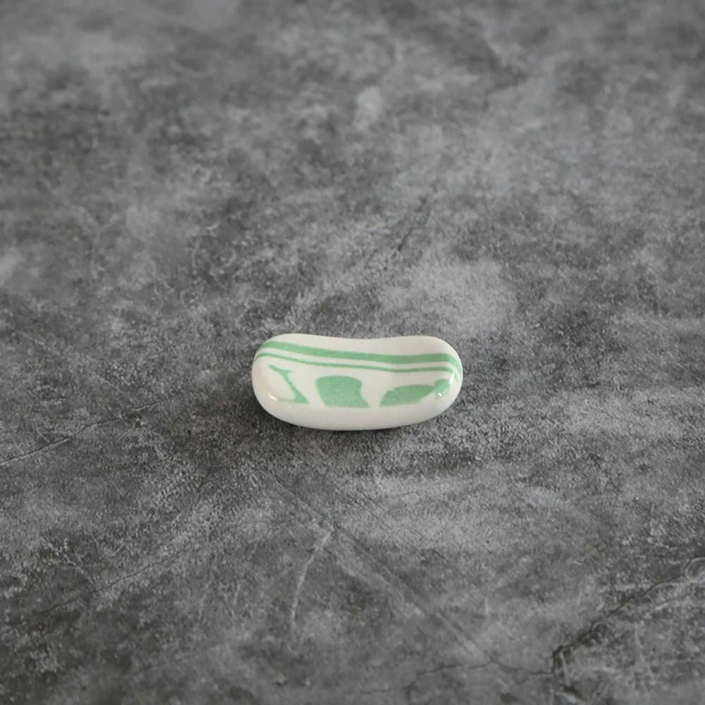 Square Ceramic Chopsticks Holder Japanese Kitchen Chopsticks Pillow Chopstick Rest Cute Kitchen Tableware 1pc