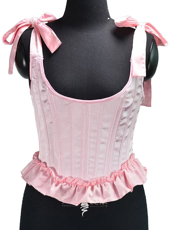 Fishbone Hot Girl Ruffled Hem Camisole Bra