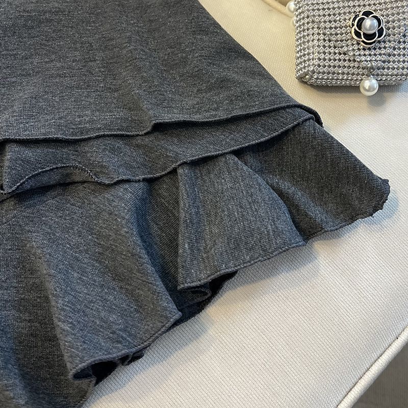 Women's Versatile Design Irregular Ribbon Skirt