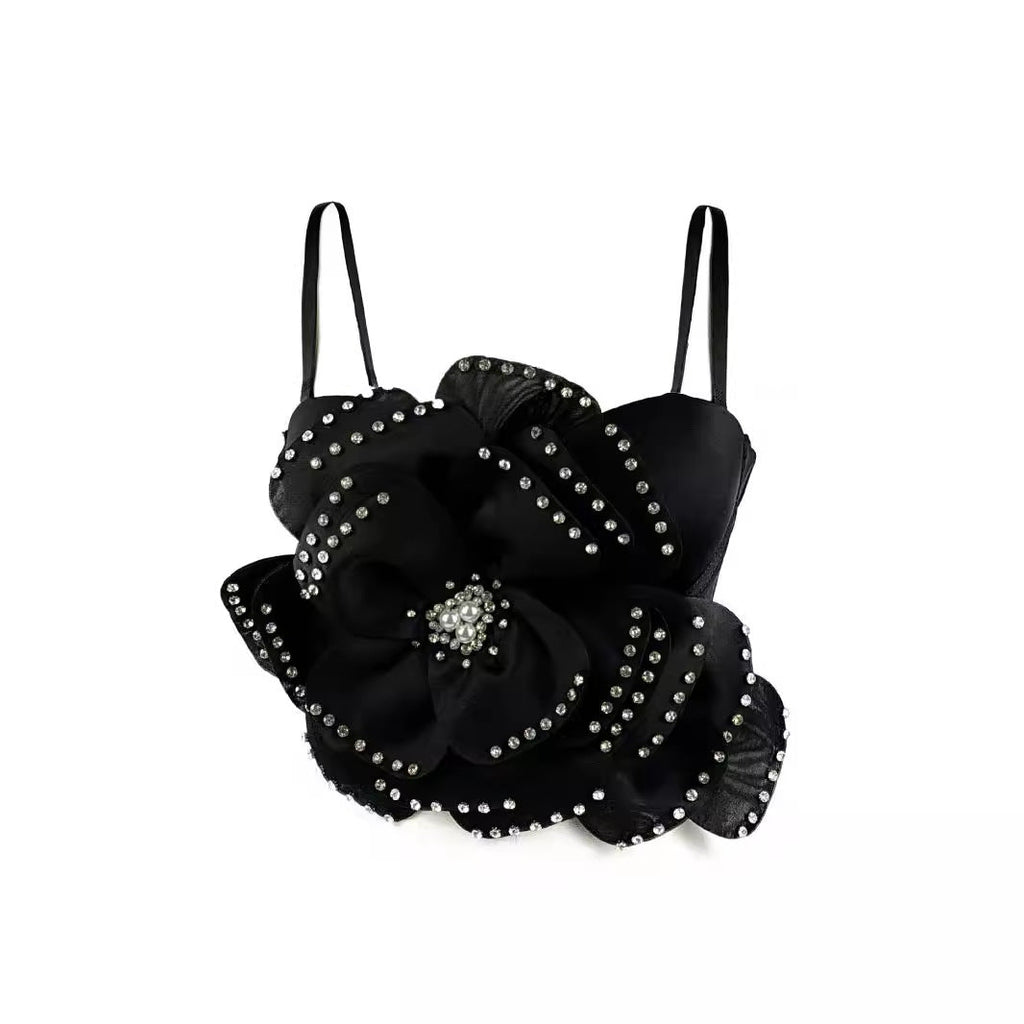 Fishbone Bra Hot Girl Outer Wear Sweet Spaghetti-strap