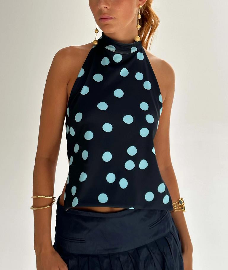 Women's Clothing Halter Elegant Top