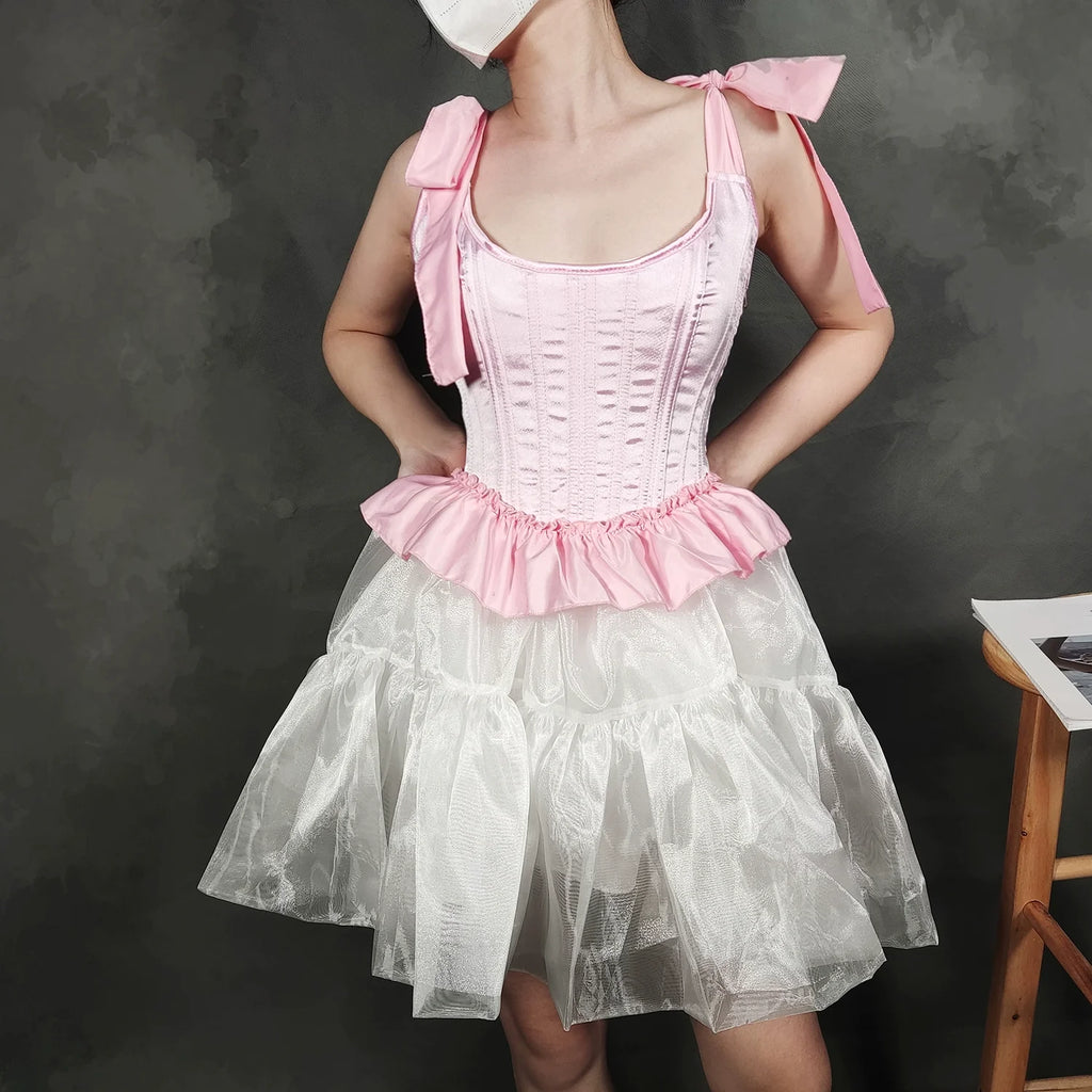 Fishbone Hot Girl Ruffled Hem Camisole Bra