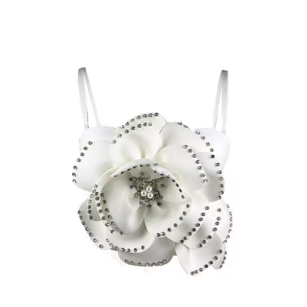 Fishbone Bra Hot Girl Outer Wear Sweet Spaghetti-strap