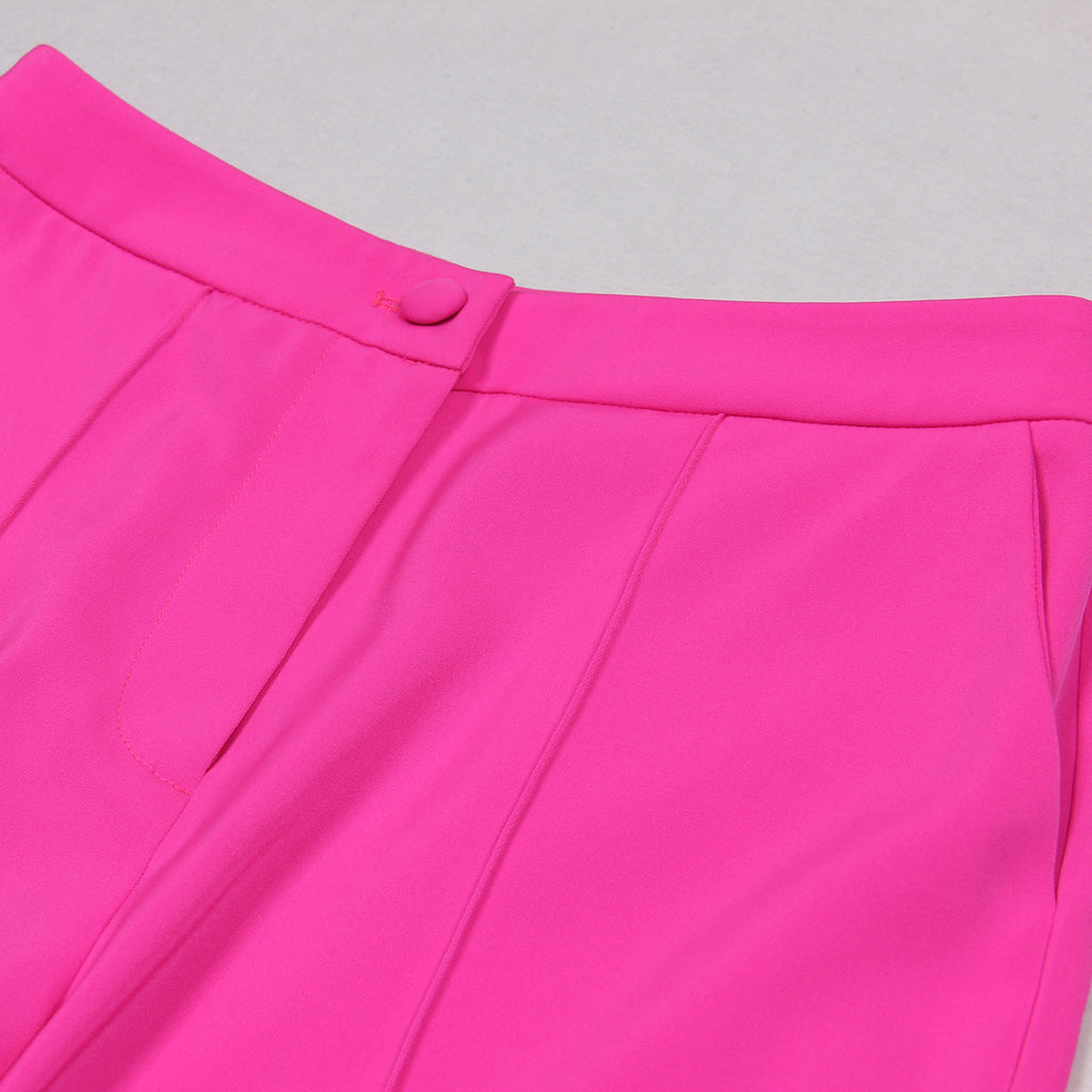 Women's Fashion Pink Suit