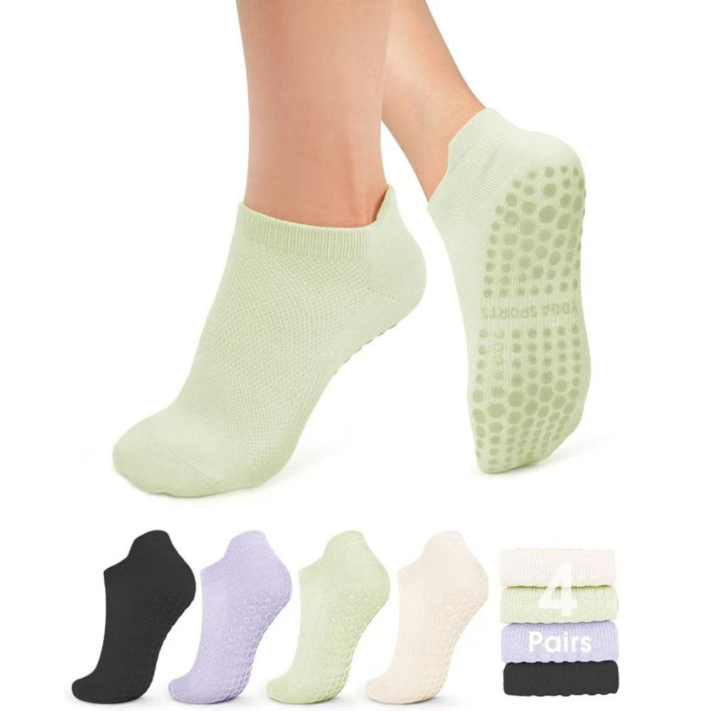 Women's Boneless Mesh Athletic Socks Non-slip Silicone