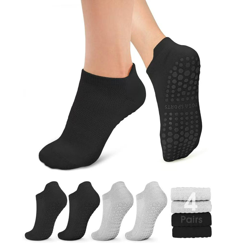 Women's Boneless Mesh Athletic Socks Non-slip Silicone