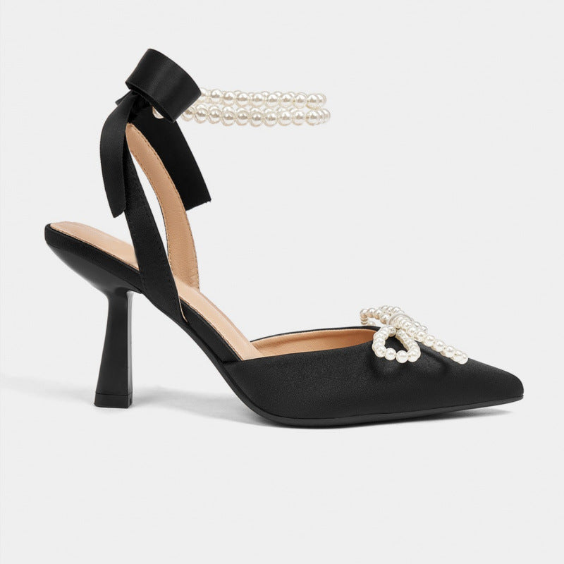 Ladies Black All-match High Heel Pumps