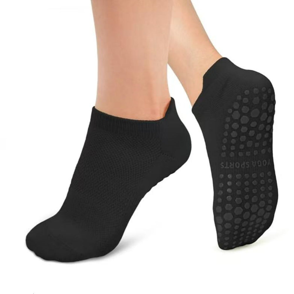 Women's Boneless Mesh Athletic Socks Non-slip Silicone