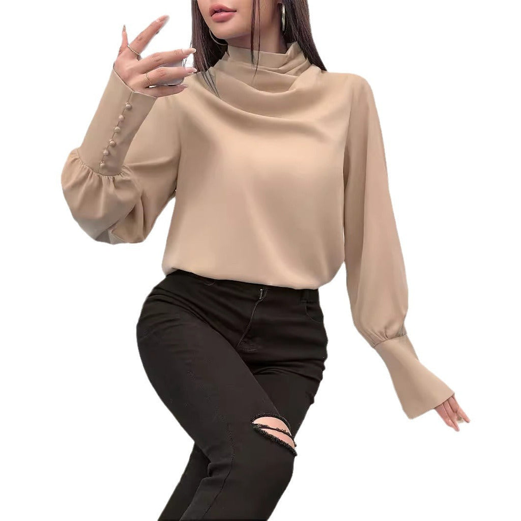Women's Fashion Turtleneck Top