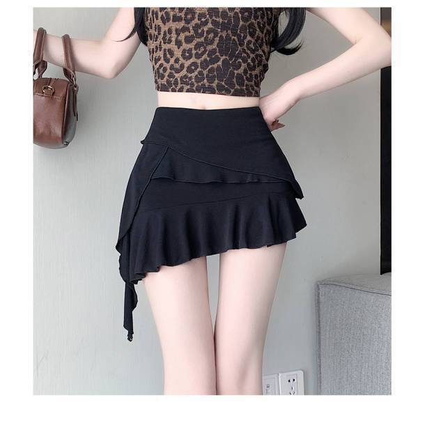 Women's Versatile Design Irregular Ribbon Skirt