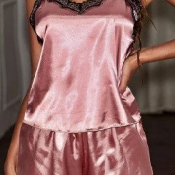 Sexy Hollow Out Sexy Lingerie For Women See-through Mesh Two-piece Set