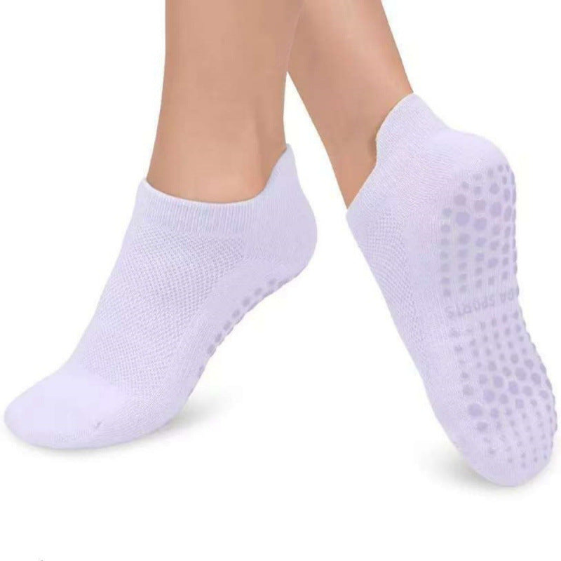 Women's Boneless Mesh Athletic Socks Non-slip Silicone