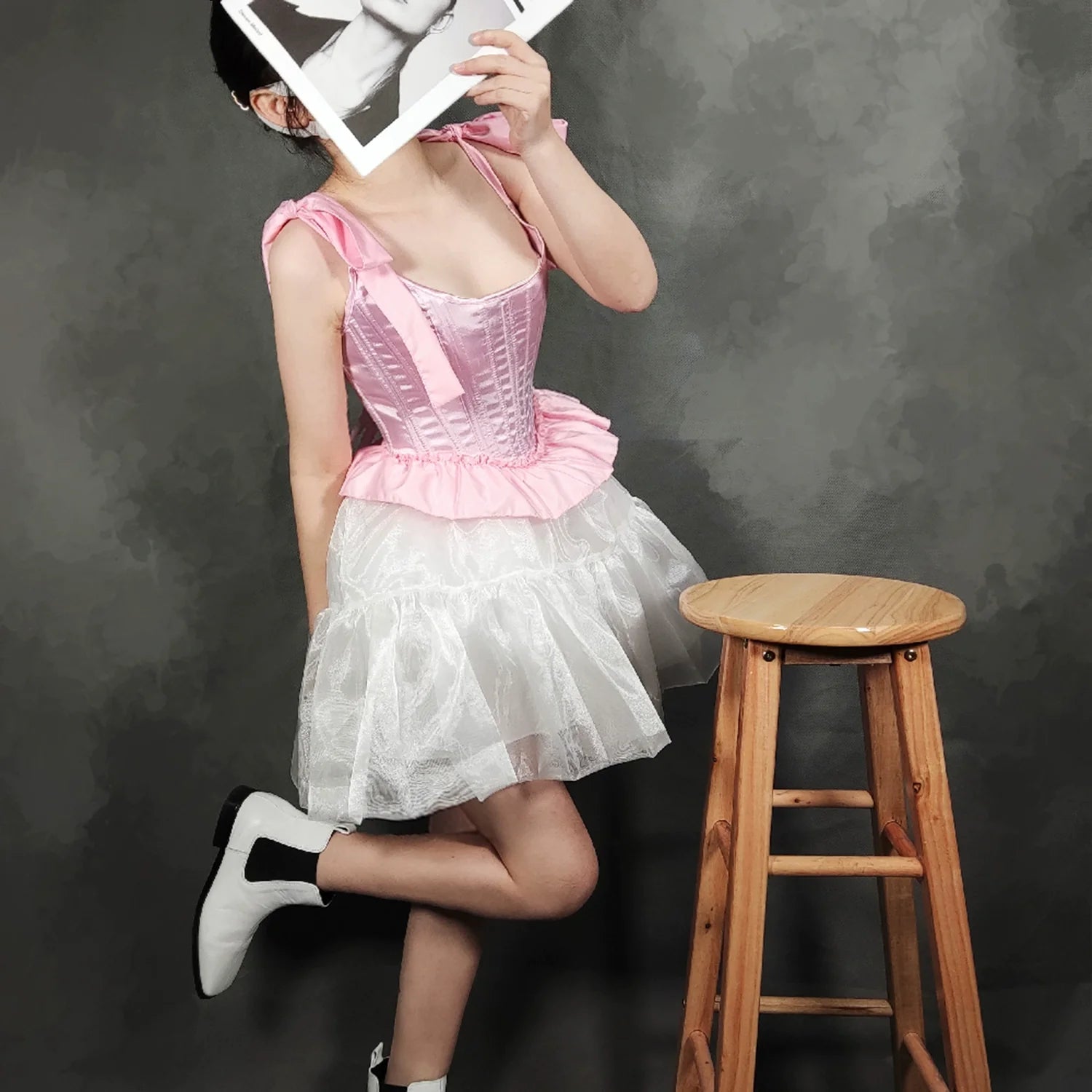 Fishbone Hot Girl Ruffled Hem Camisole Bra