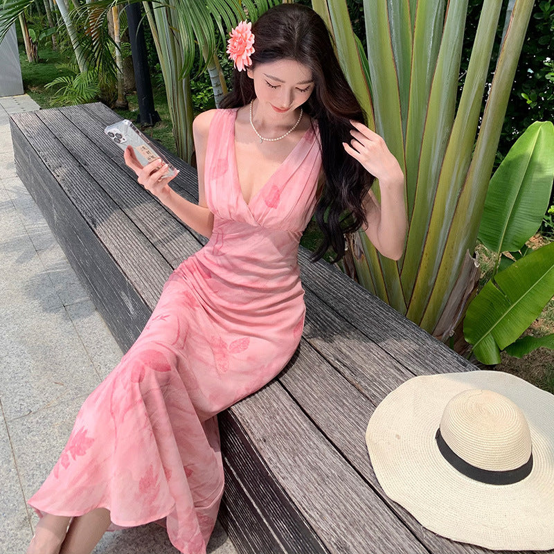 French Slim-looking Dress