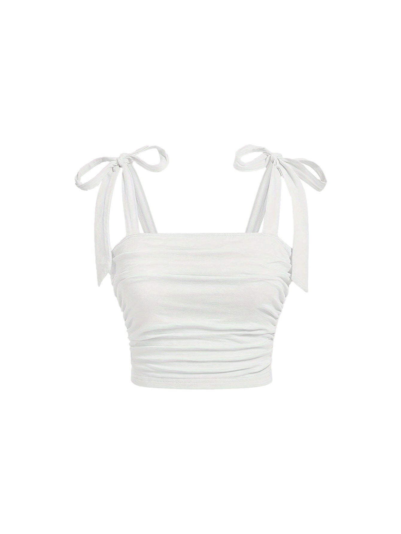 Hot Girl Bow Lace-up Sleeveless Sling