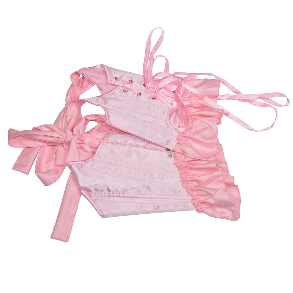 Fishbone Hot Girl Ruffled Hem Camisole Bra