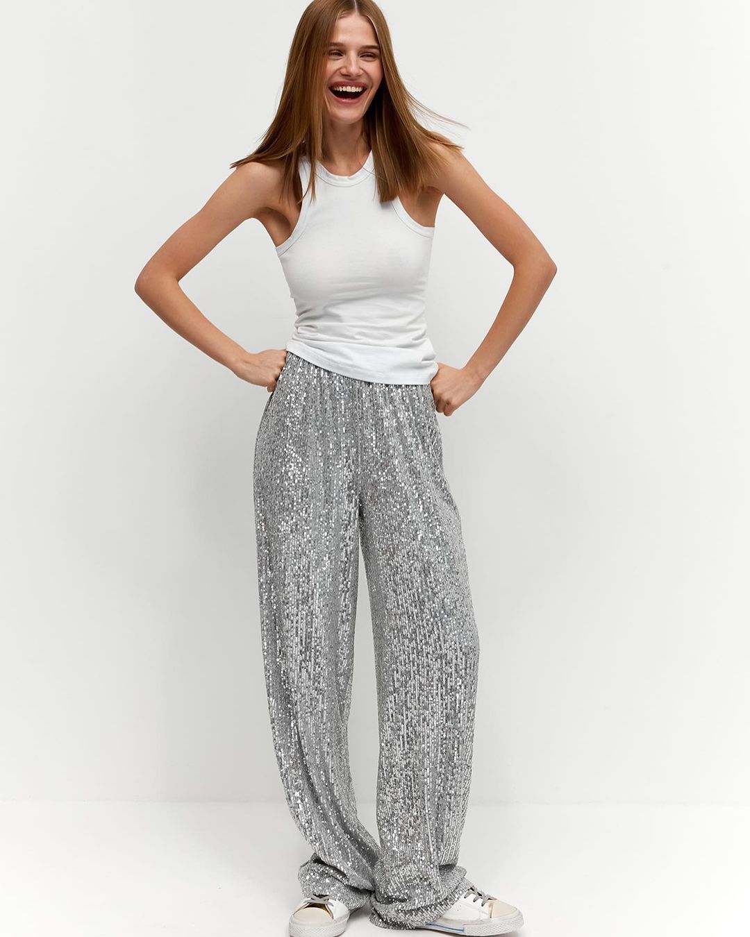 Loose Women's Wear Wide Leg Pants Fashion Straight