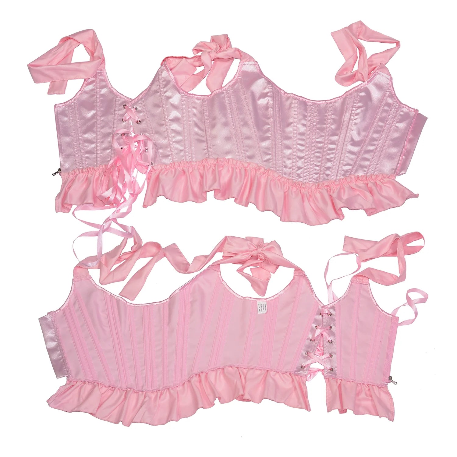 Fishbone Hot Girl Ruffled Hem Camisole Bra