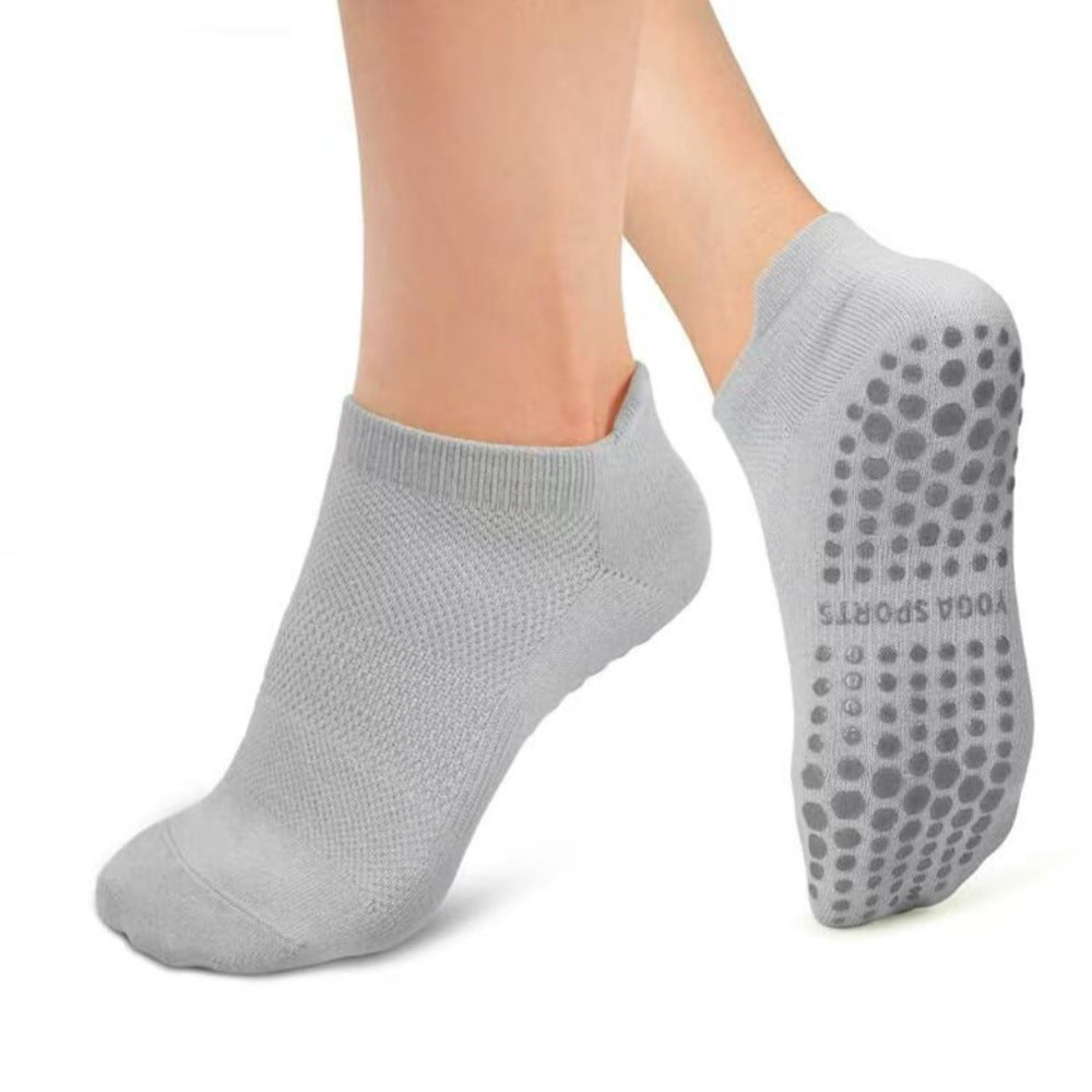Women's Boneless Mesh Athletic Socks Non-slip Silicone