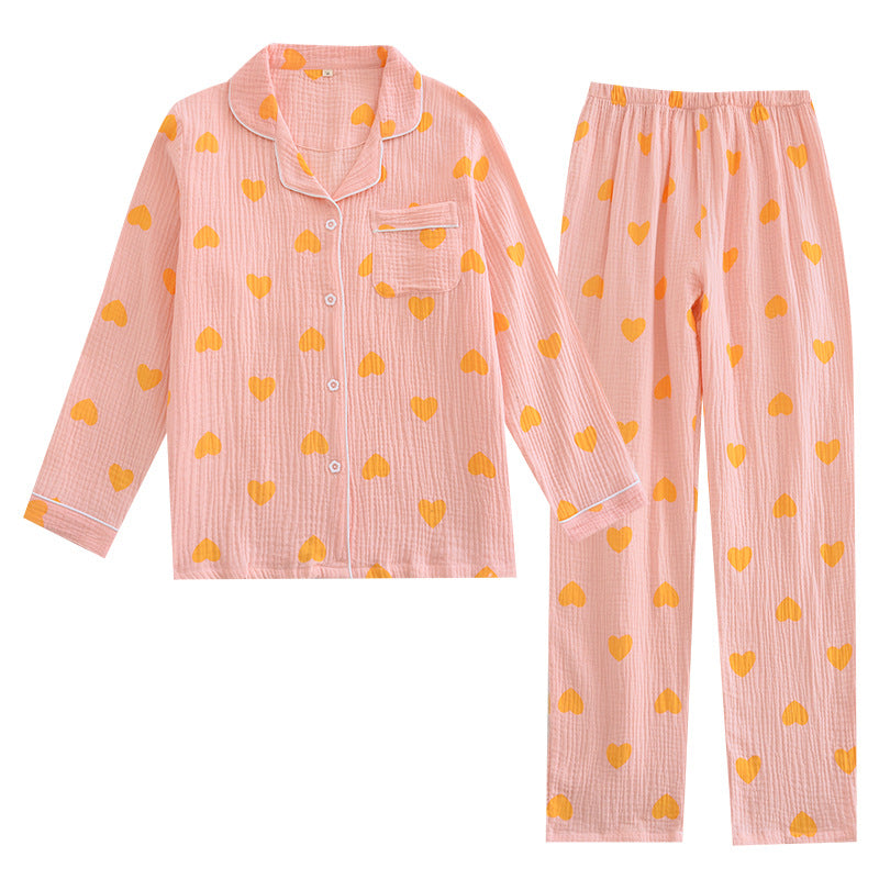 Women's Cotton Crepe Pajamas Suit