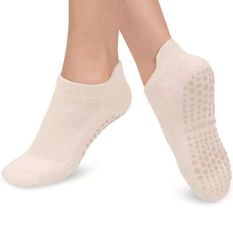Women's Boneless Mesh Athletic Socks Non-slip Silicone