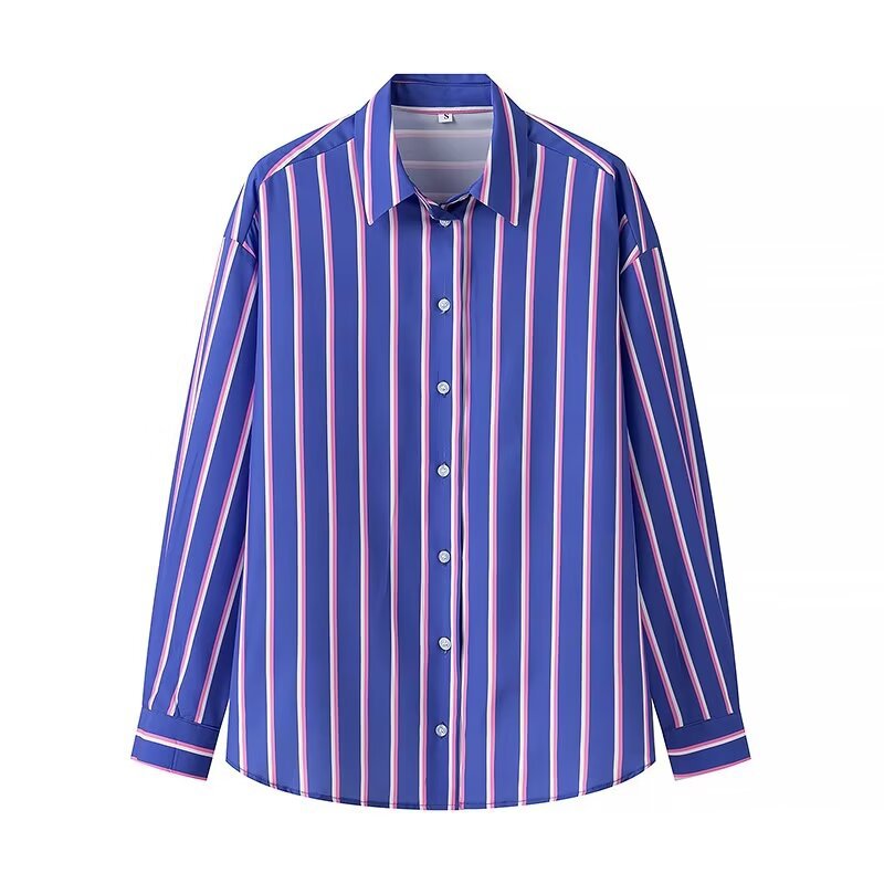 Striped Shirt Trousers Suit