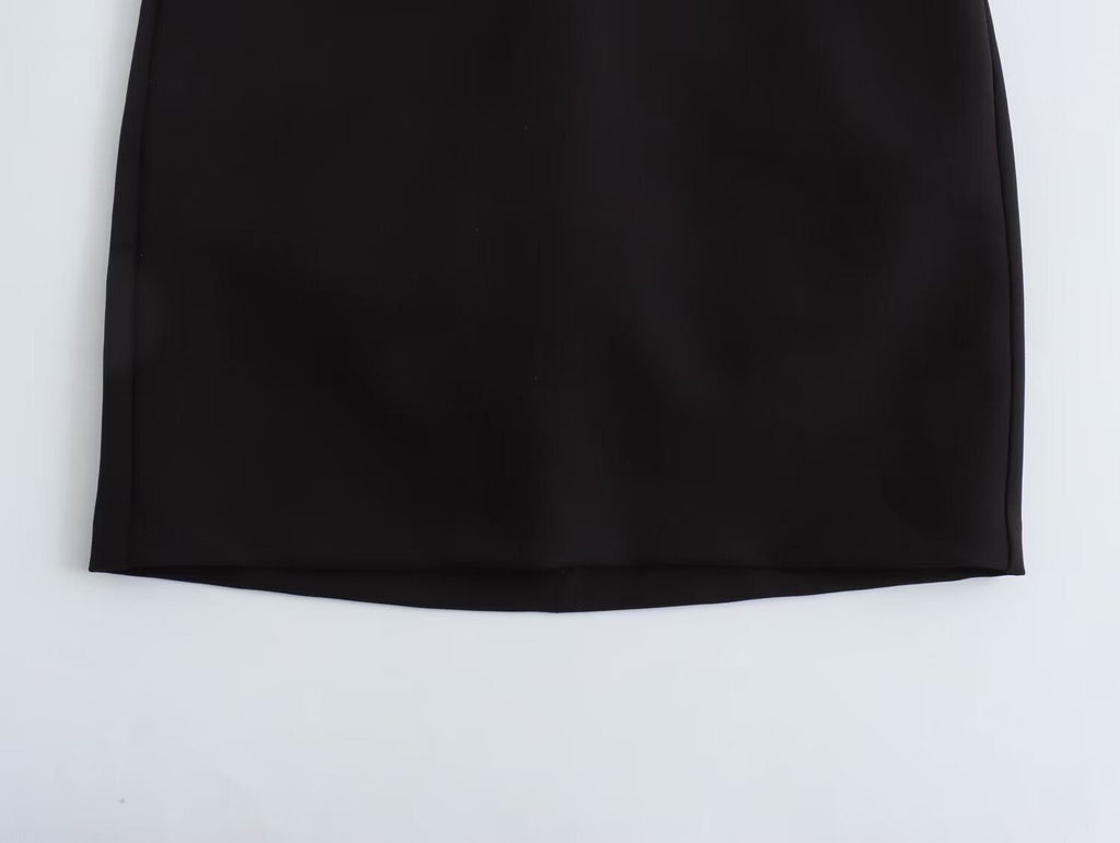 Swinging Collar Casual Midi Dress For Women Backless Lace Dress