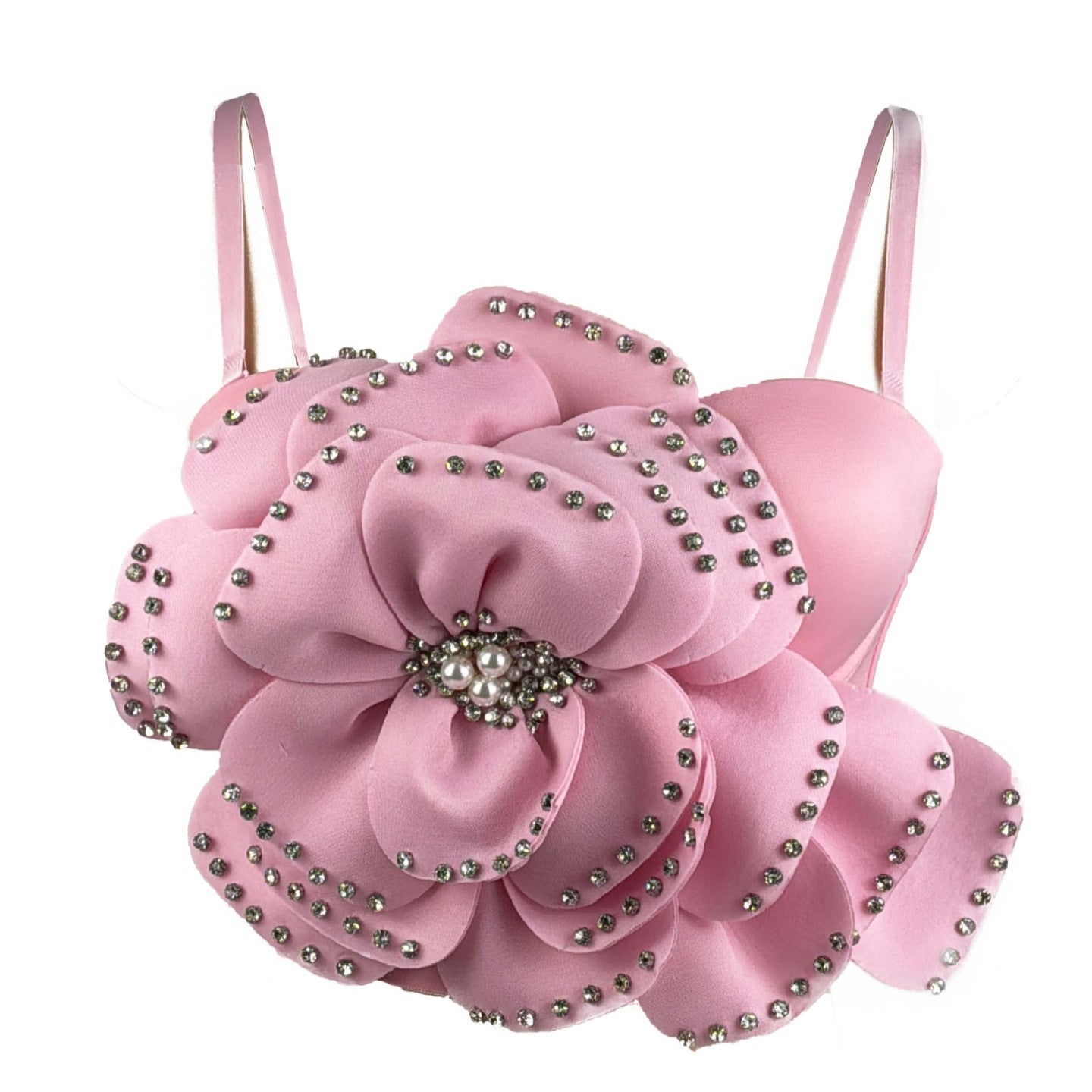 Fishbone Bra Hot Girl Outer Wear Sweet Spaghetti-strap