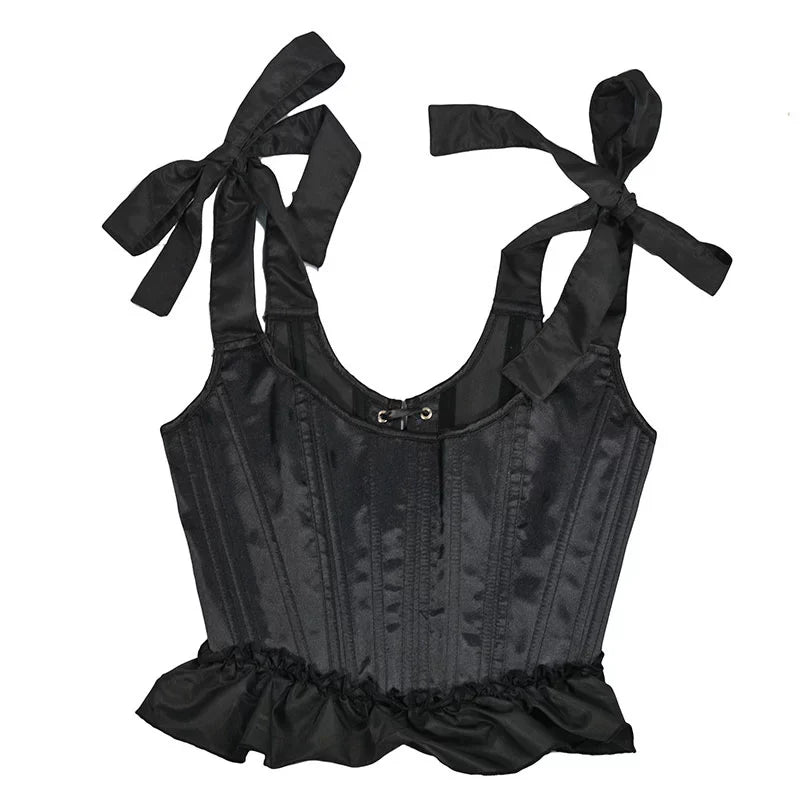 Fishbone Hot Girl Ruffled Hem Camisole Bra