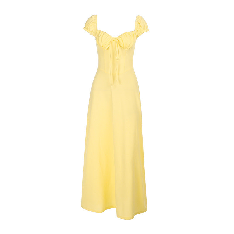 French Dress Slim Fit Waist-controlled Slimming Skirt Temperament Leisure