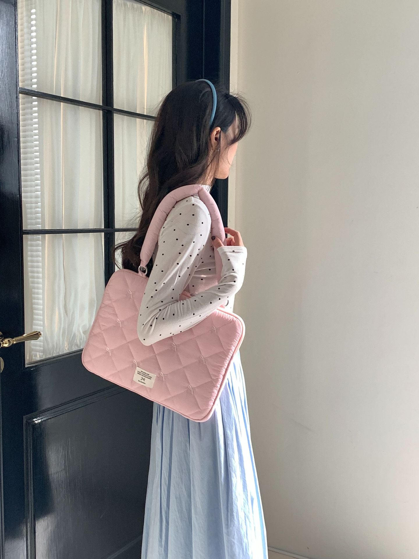 One-shoulder Sweet All-matching Computer Bag