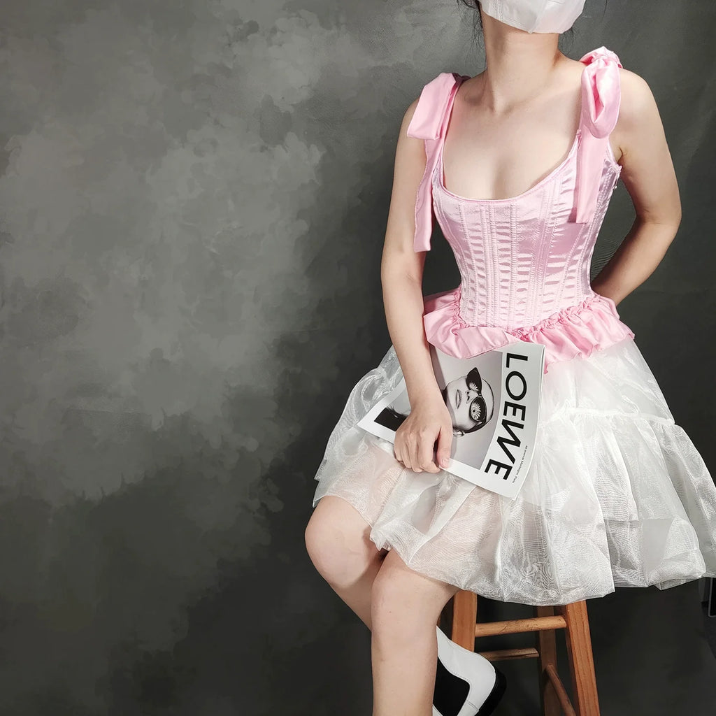 Fishbone Hot Girl Ruffled Hem Camisole Bra