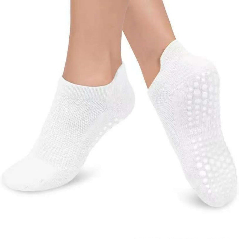 Women's Boneless Mesh Athletic Socks Non-slip Silicone