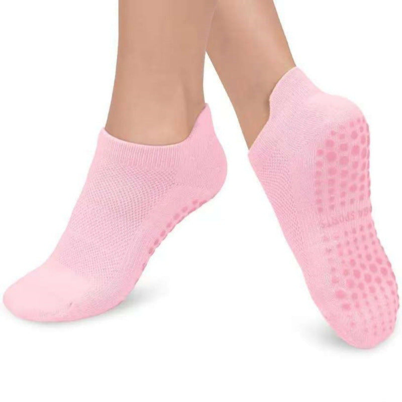 Women's Boneless Mesh Athletic Socks Non-slip Silicone