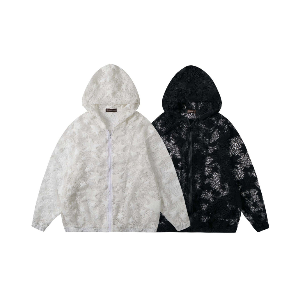 Women's Retro Simple Loose Hooded Coat