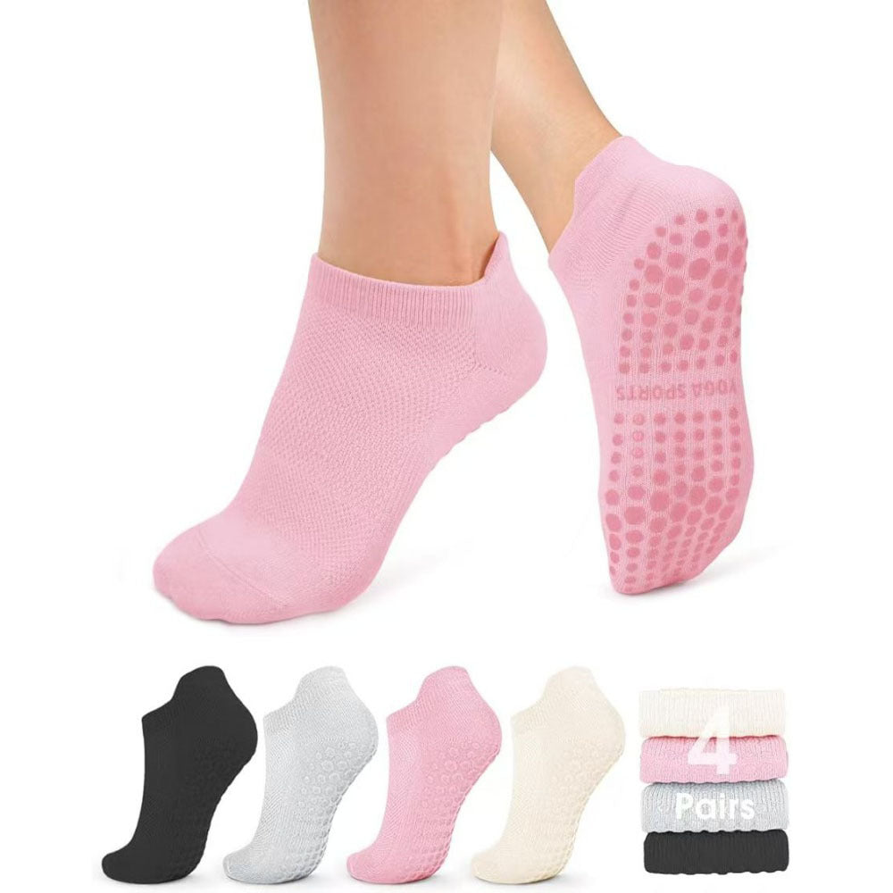 Women's Boneless Mesh Athletic Socks Non-slip Silicone