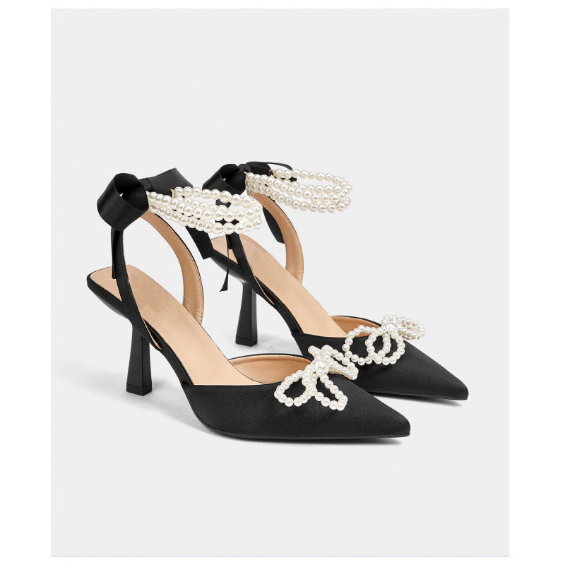 Ladies Black All-match High Heel Pumps