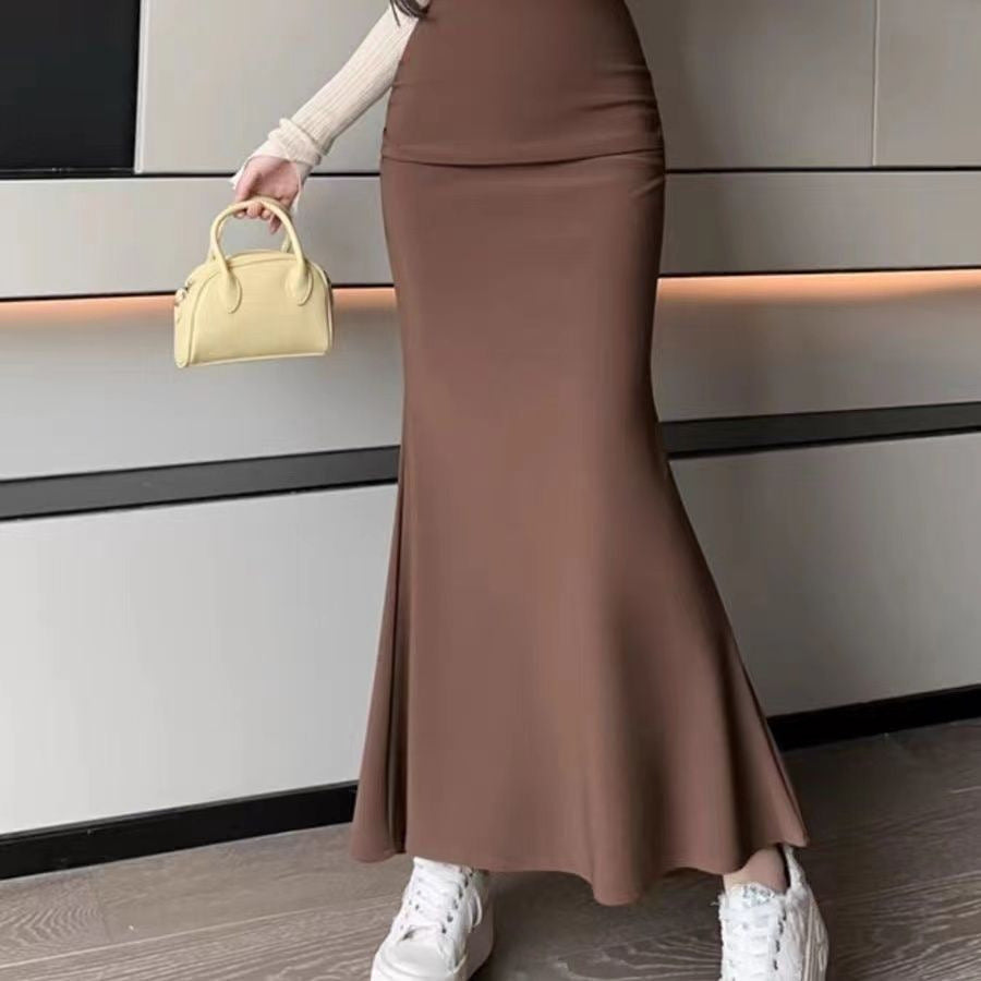 Fashionable Stylish All-matching Sheath Fishtail Skirt