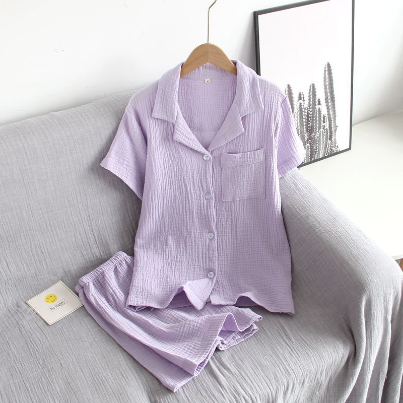Women's Fashion Personalized Cotton Home Wear Suit